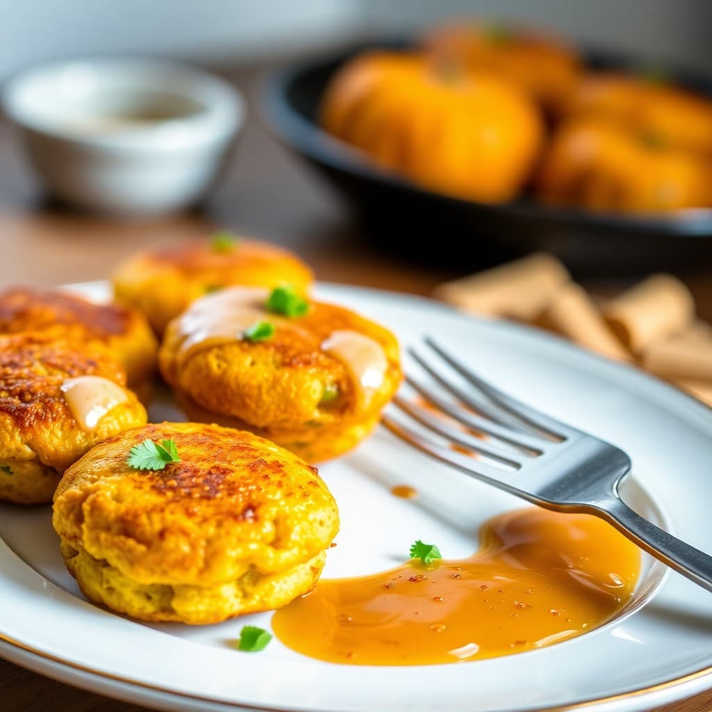 Pumpkin Pancake Bites