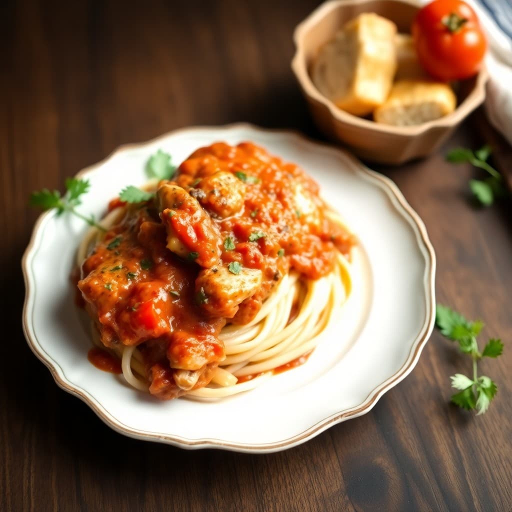 Italian Chicken Cacciatore