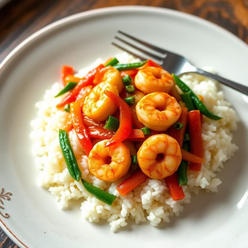 Zesty Shrimp Teriyaki Stir-Fry