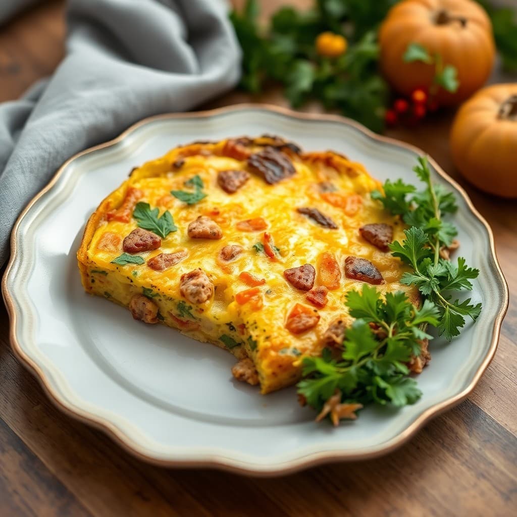 Autumn Harvest Breakfast Frittata