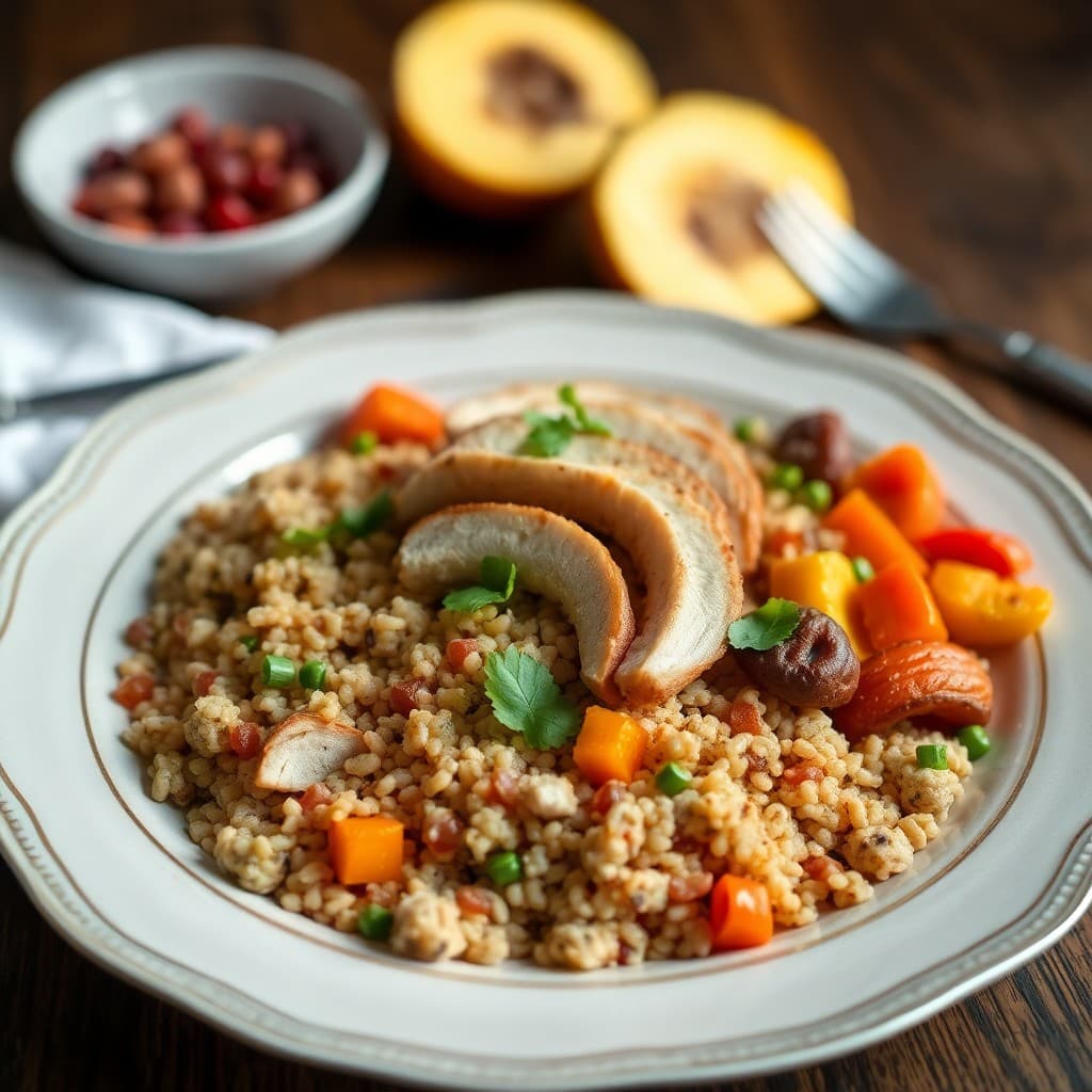 Protein-Packed Autumn Quinoa Bowl