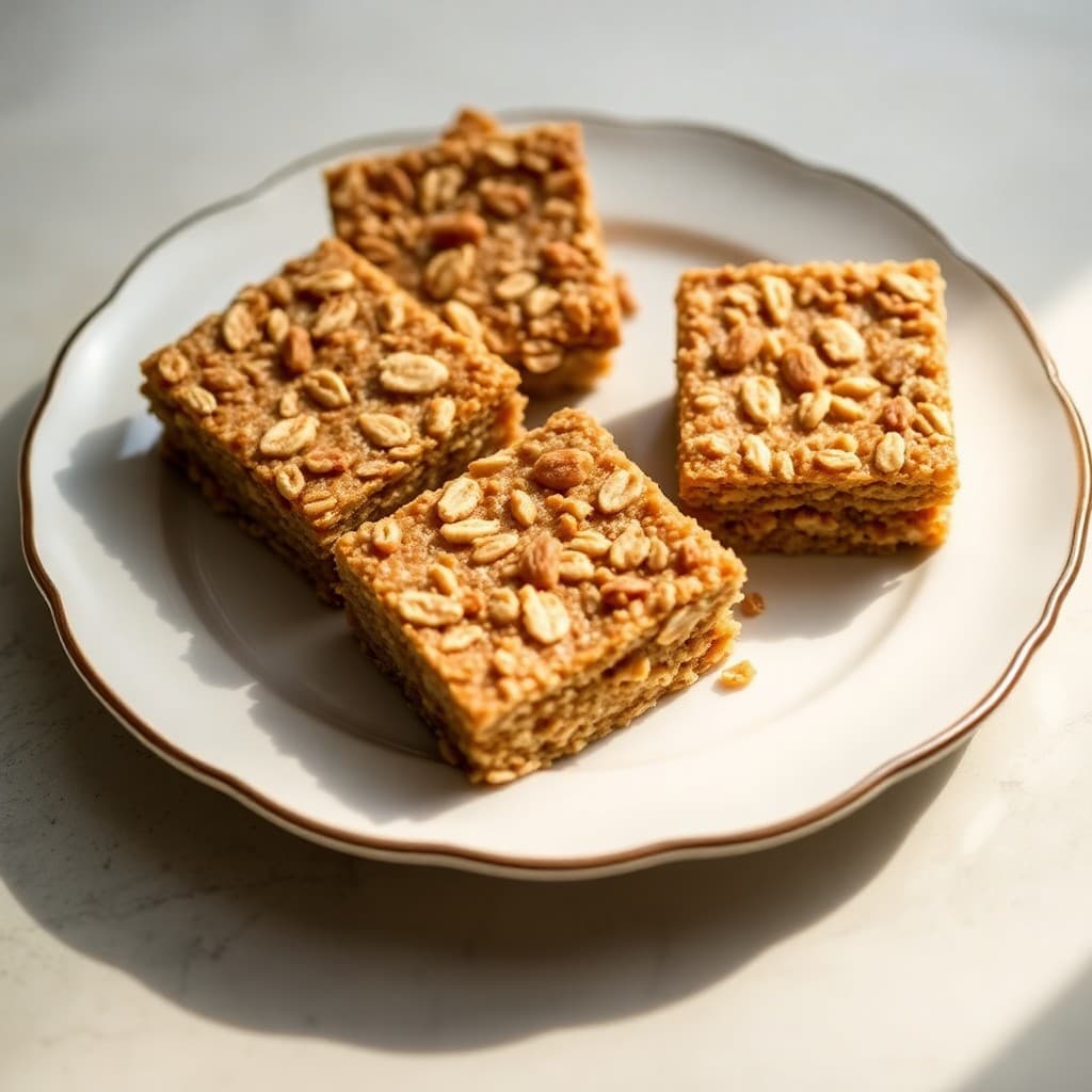 Autumn Apple Oat Bars