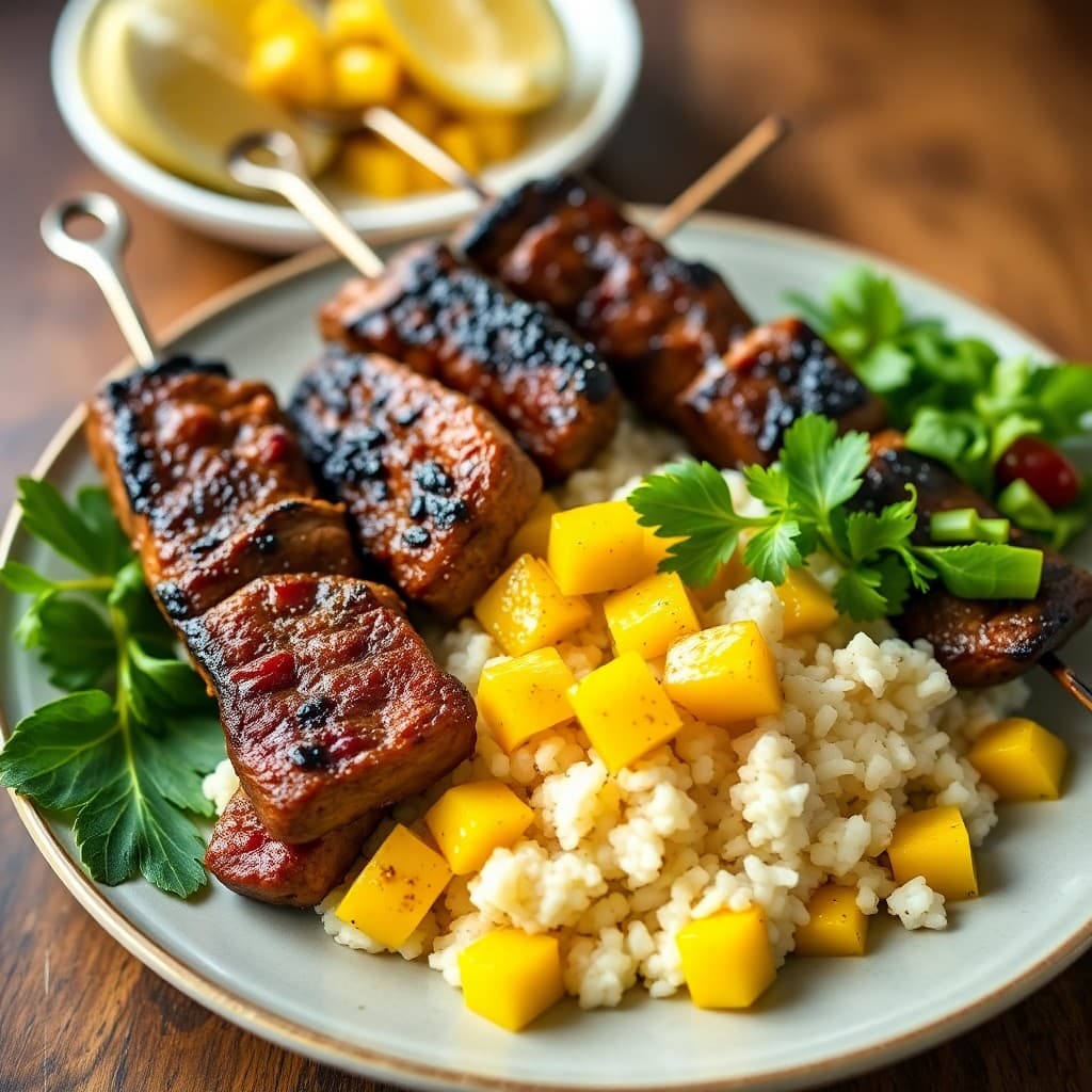 Zesty Brazilian Beef Picanha Skewers