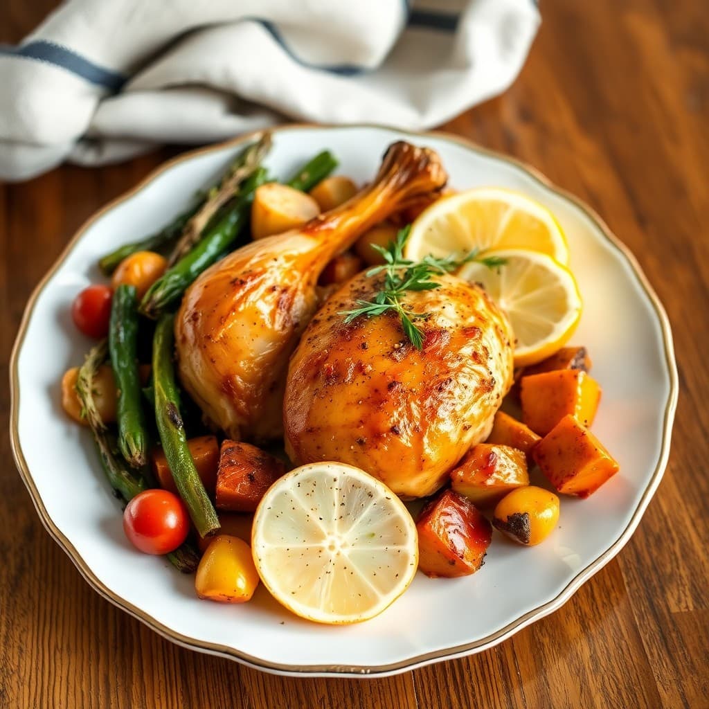 Autumn Harvest Roasted Chicken