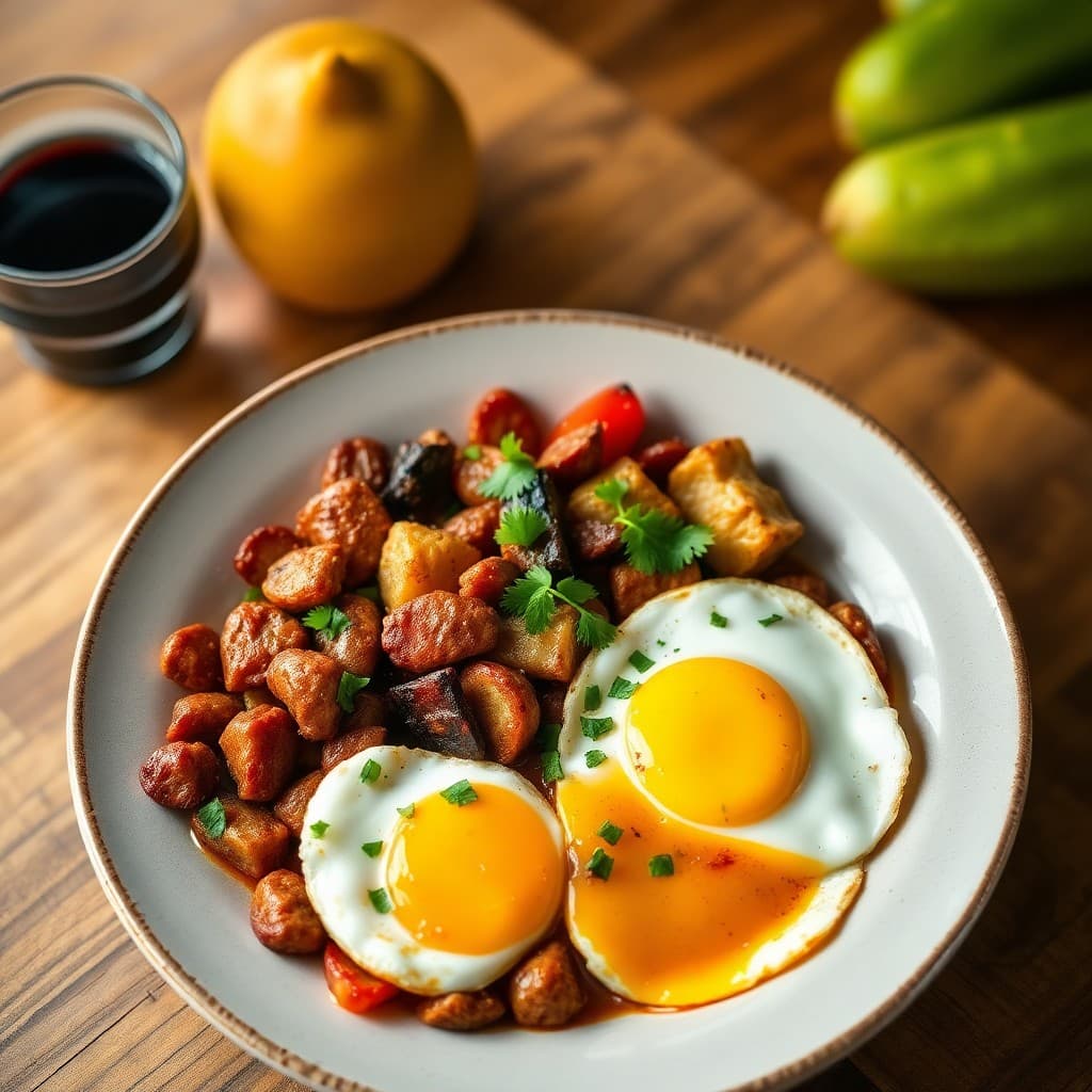Spanish Chorizo Breakfast Bowls