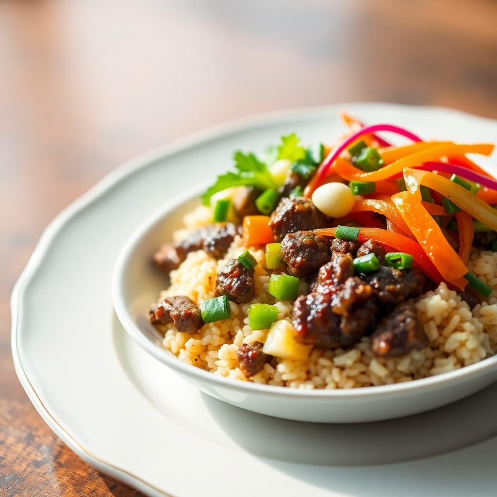 Zesty Korean-Style Beef Bulgogi Bowls