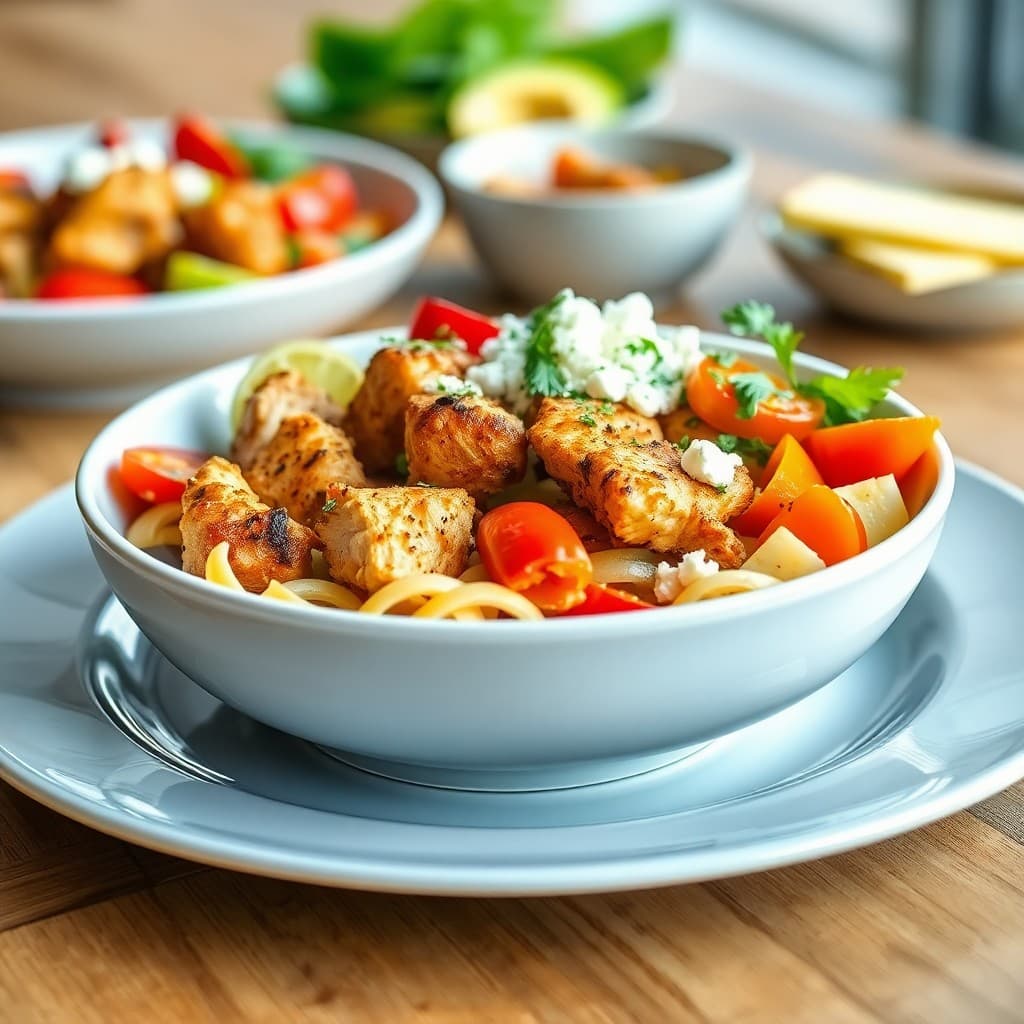 Mediterranean Chicken Bowls