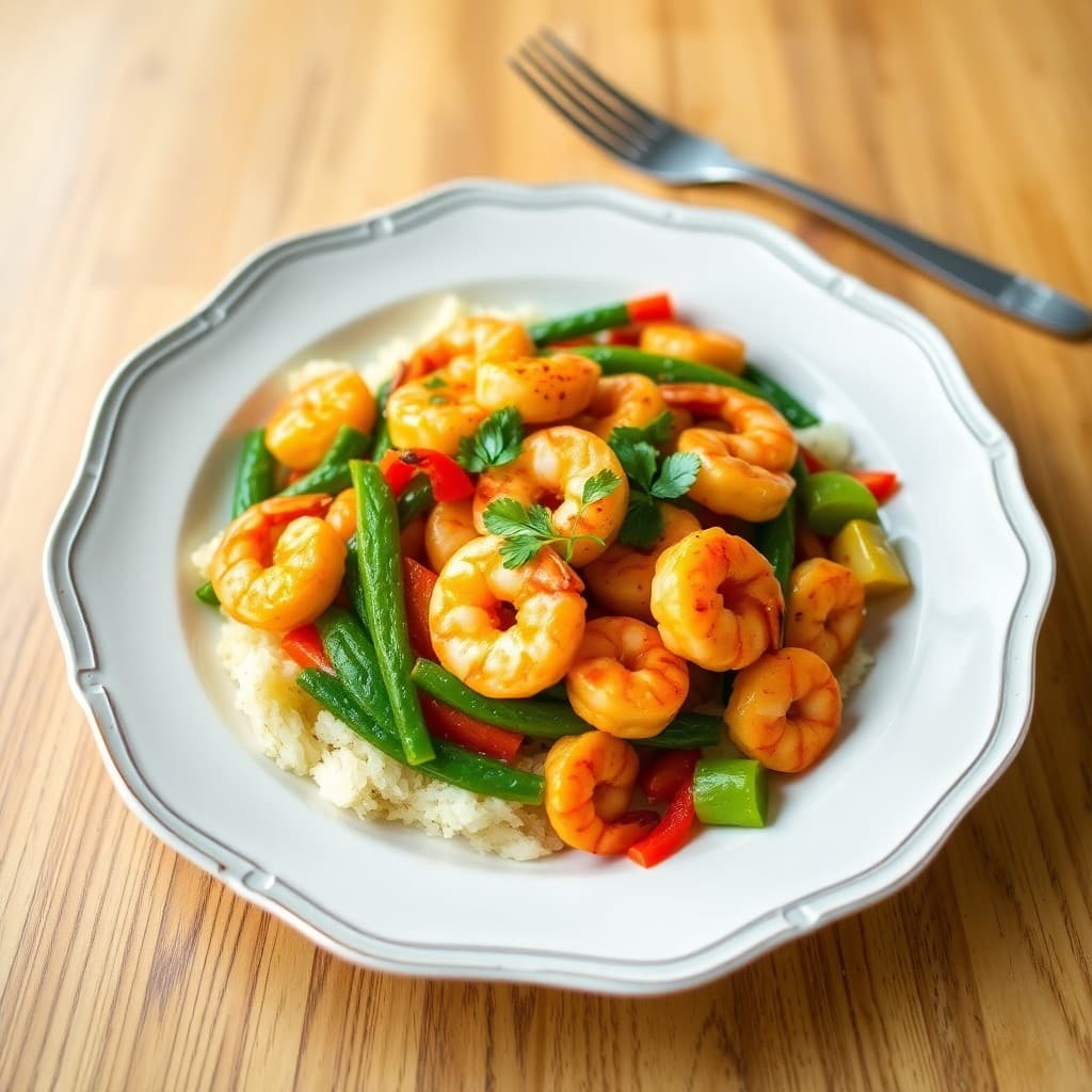 Zesty Brazilian Shrimp Stir-Fry