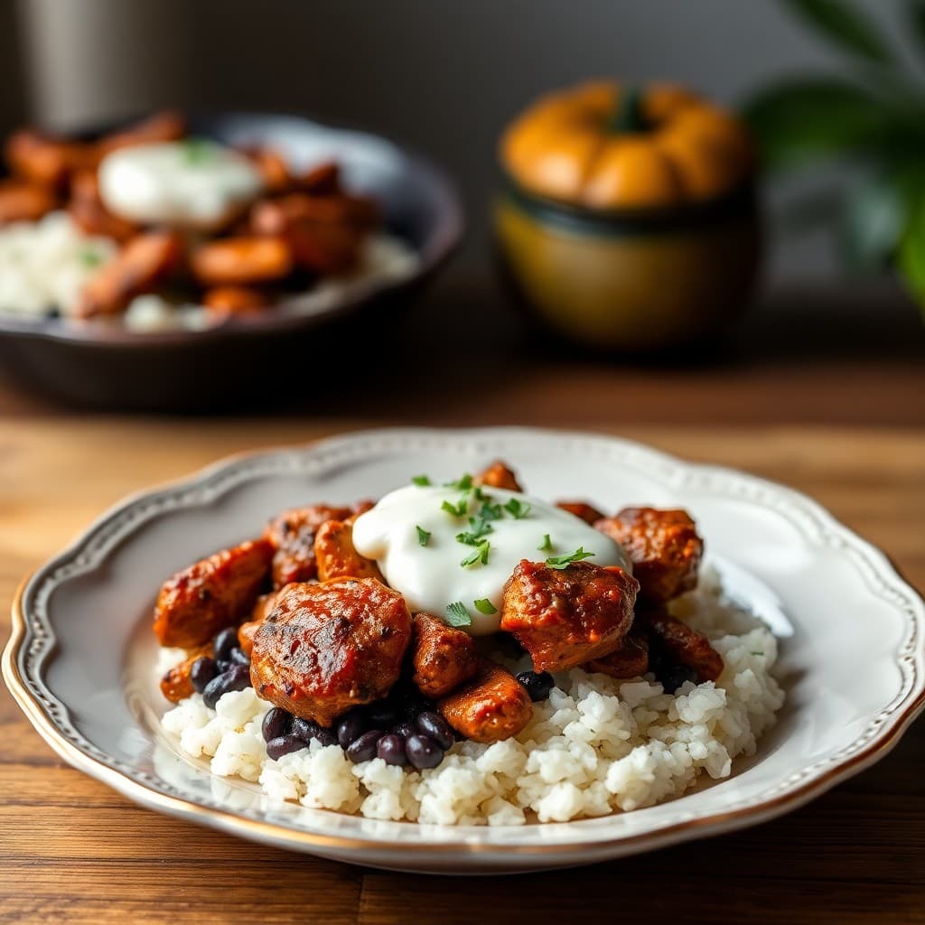 Jamaican Jerk Chicken Rice Bowls