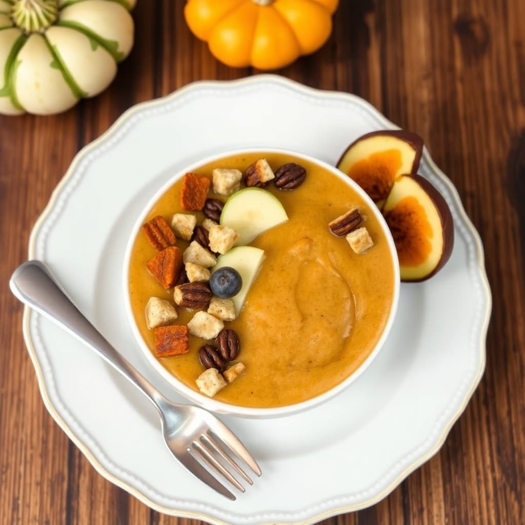 Pumpkin Pie Smoothie Bowls