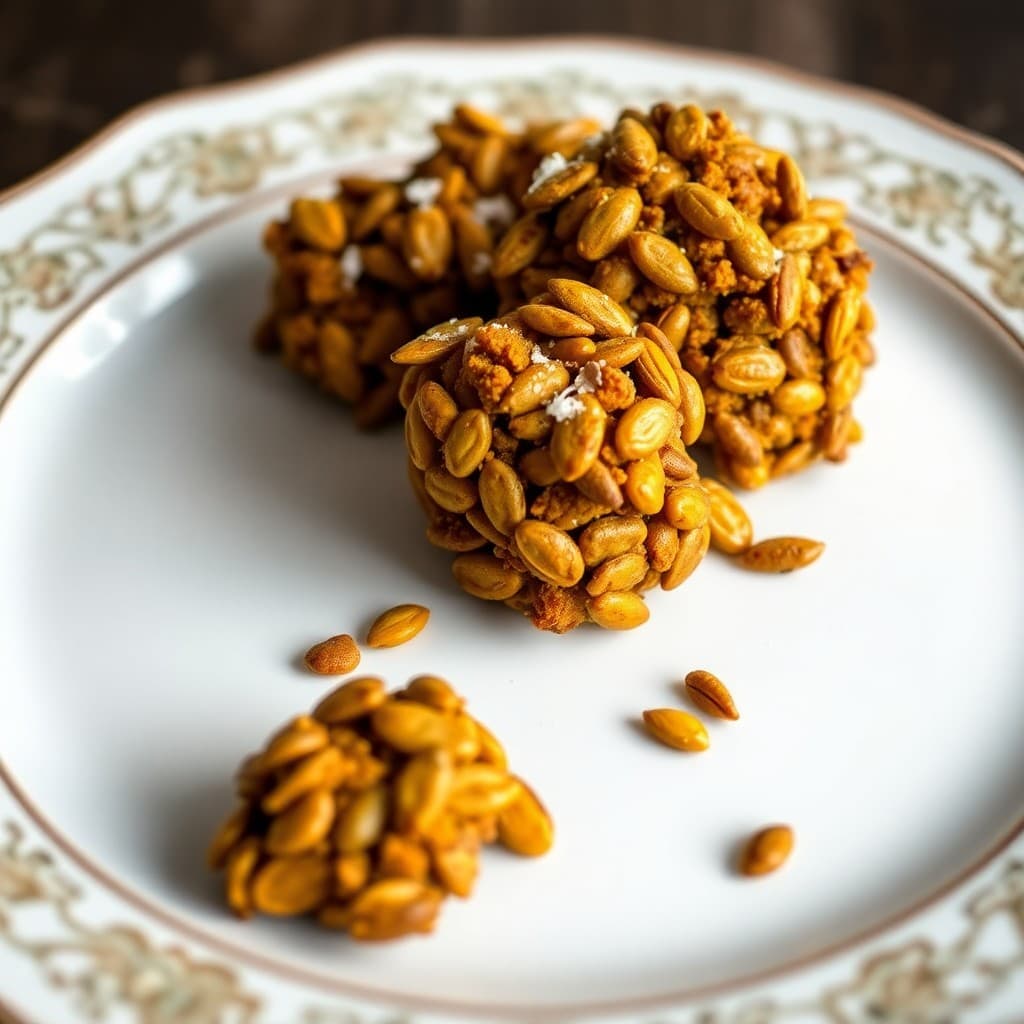 Spiced Pumpkin Seed Clusters