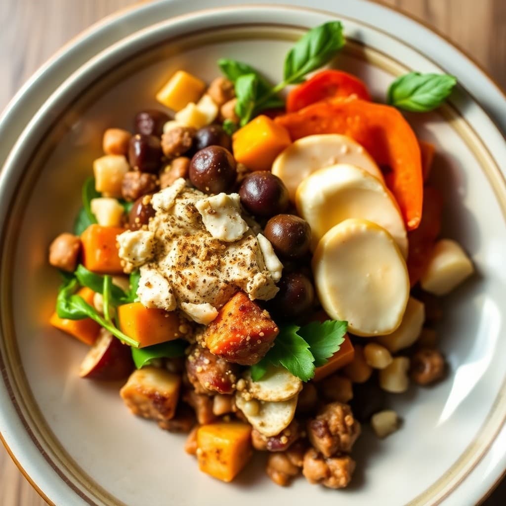 Autumn Harvest Protein Bowl (Breaking Fast)