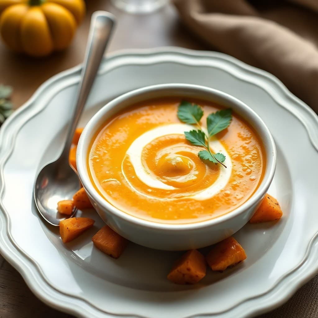 Keto Autumn Squash Soup