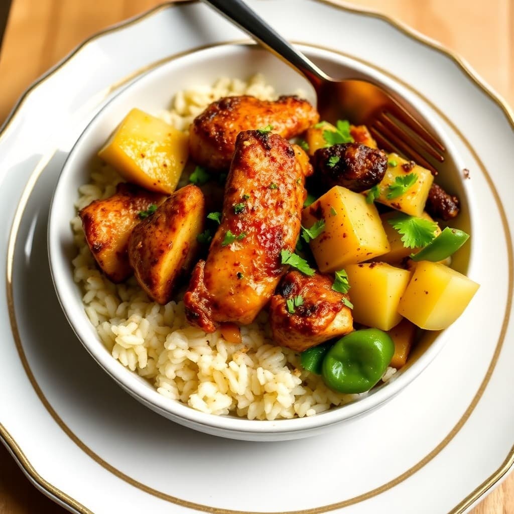 Zesty Jamaican Jerk Chicken Bowls