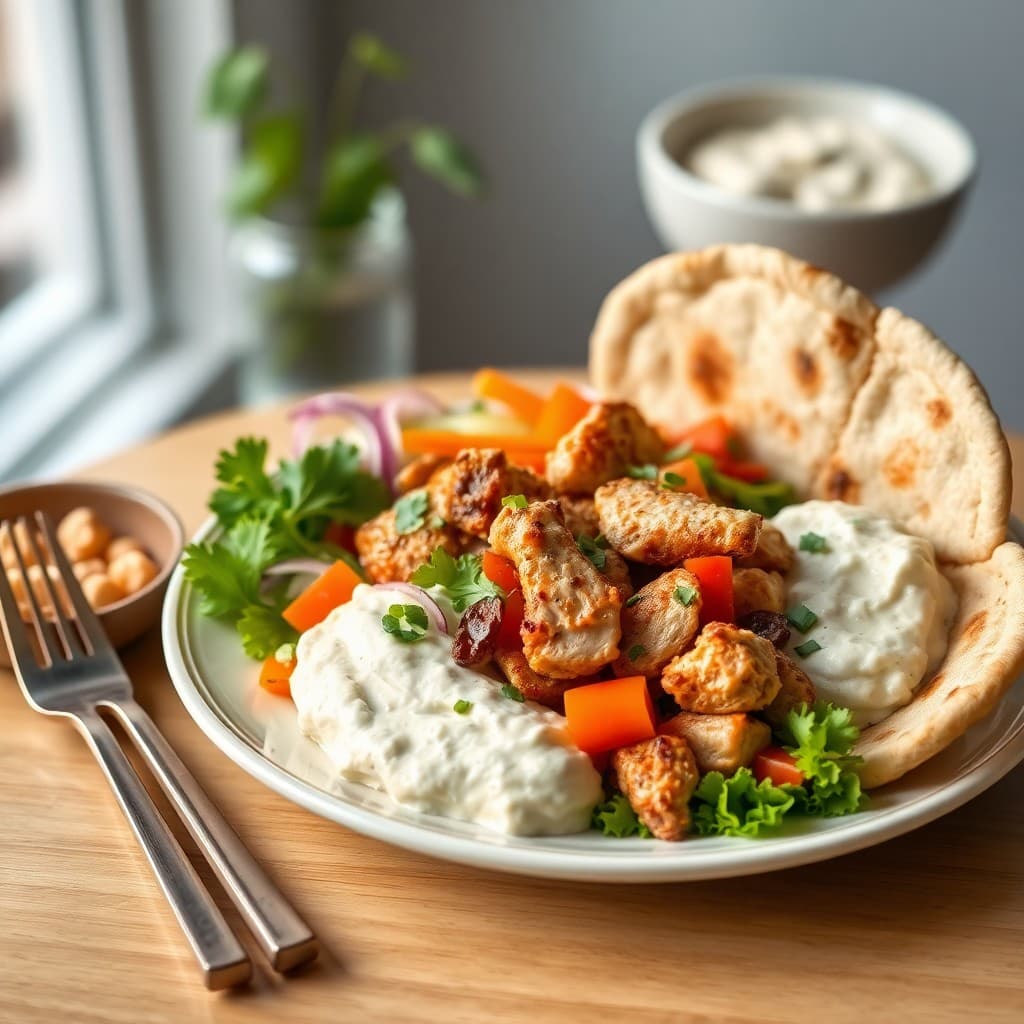 Zesty Lebanese Chicken Shawarma Bowls