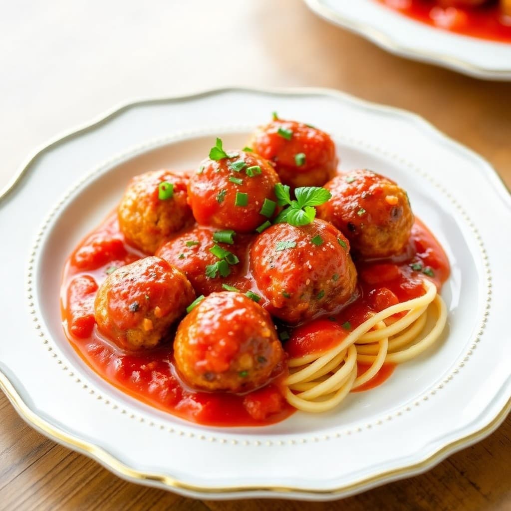 Zesty Baked Chicken Parmesan Meatballs