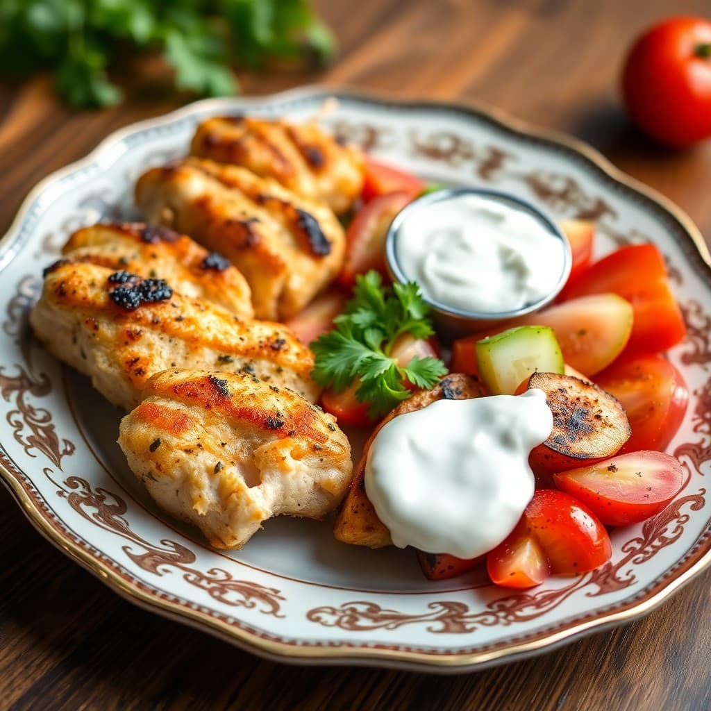 Greek Chicken Souvlaki