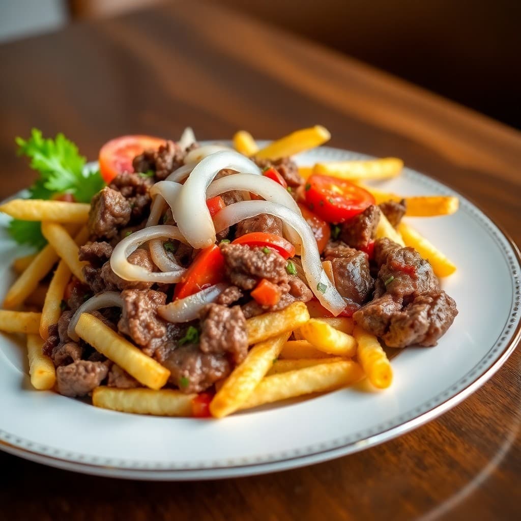 Peruvian Lomo Saltado