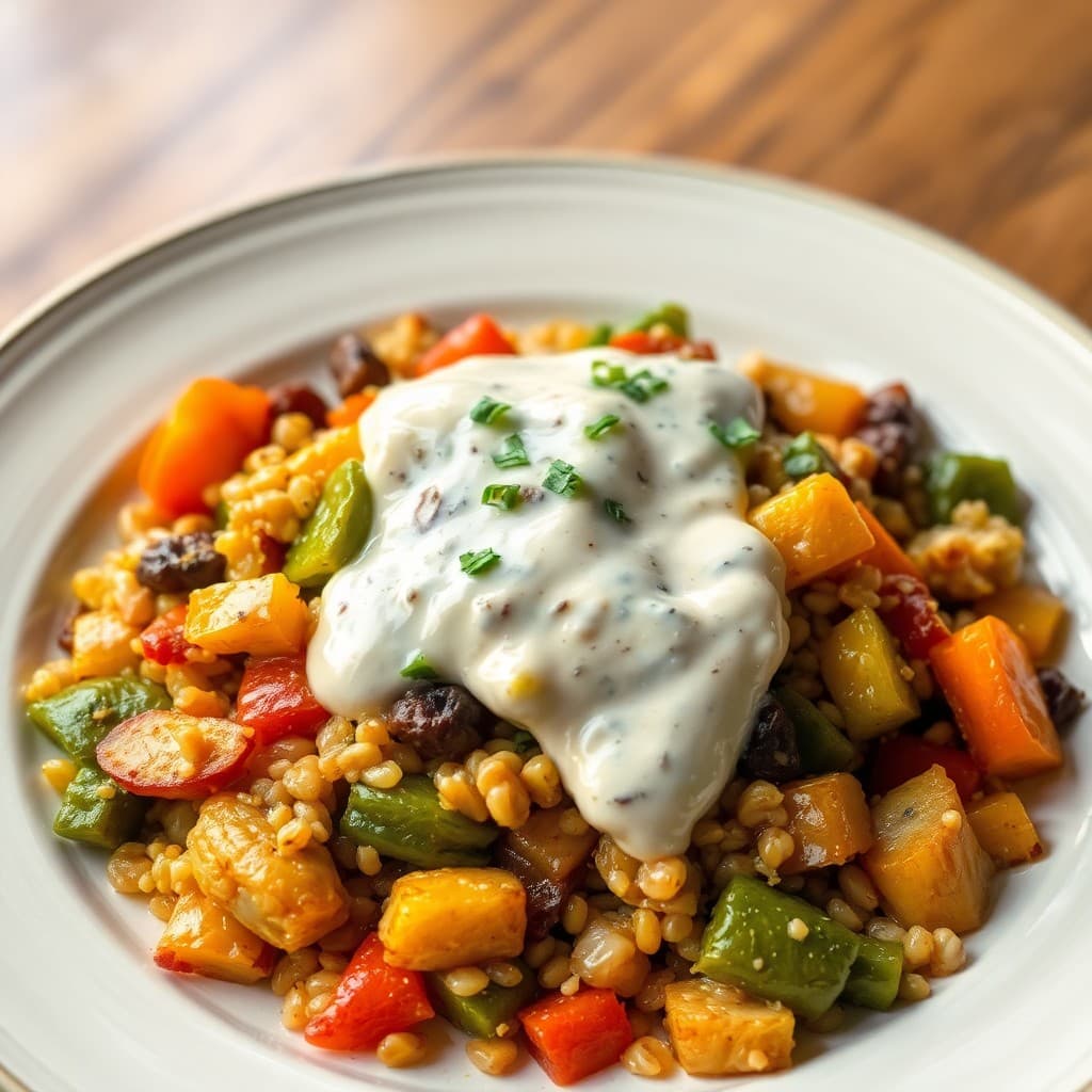 Autumn Harvest Vegetable Stir-Fry