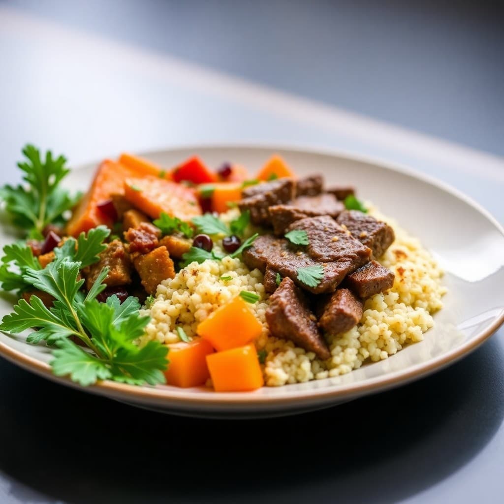 Zesty Brazilian Beef & Quinoa Bowls