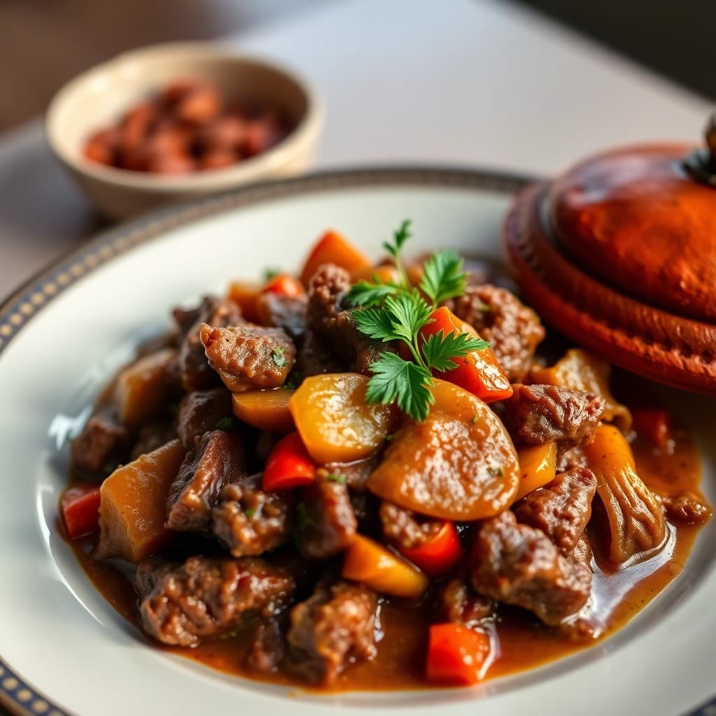 Moroccan Beef Tagine