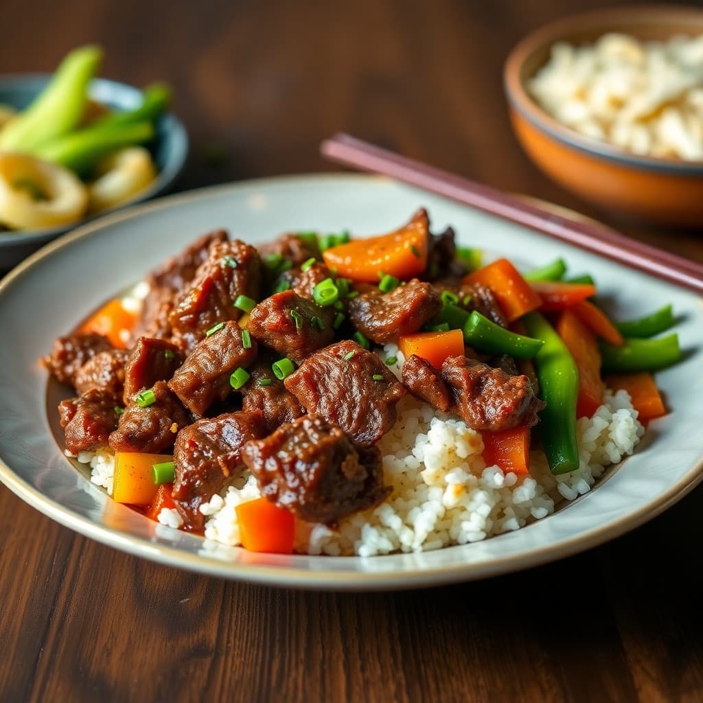 Zesty Korean Beef and Veggie Bowls