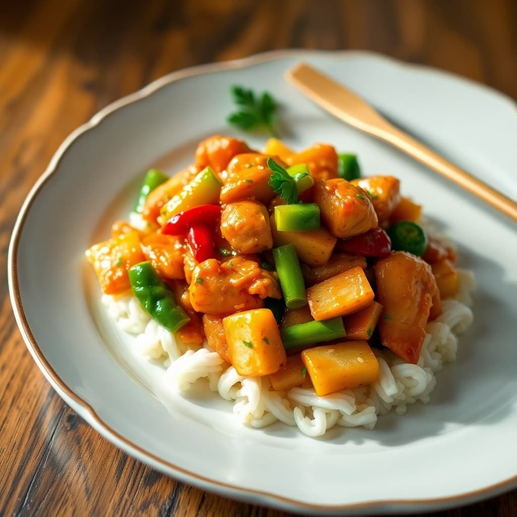 Sizzling Chili Lime Chicken Stir-Fry