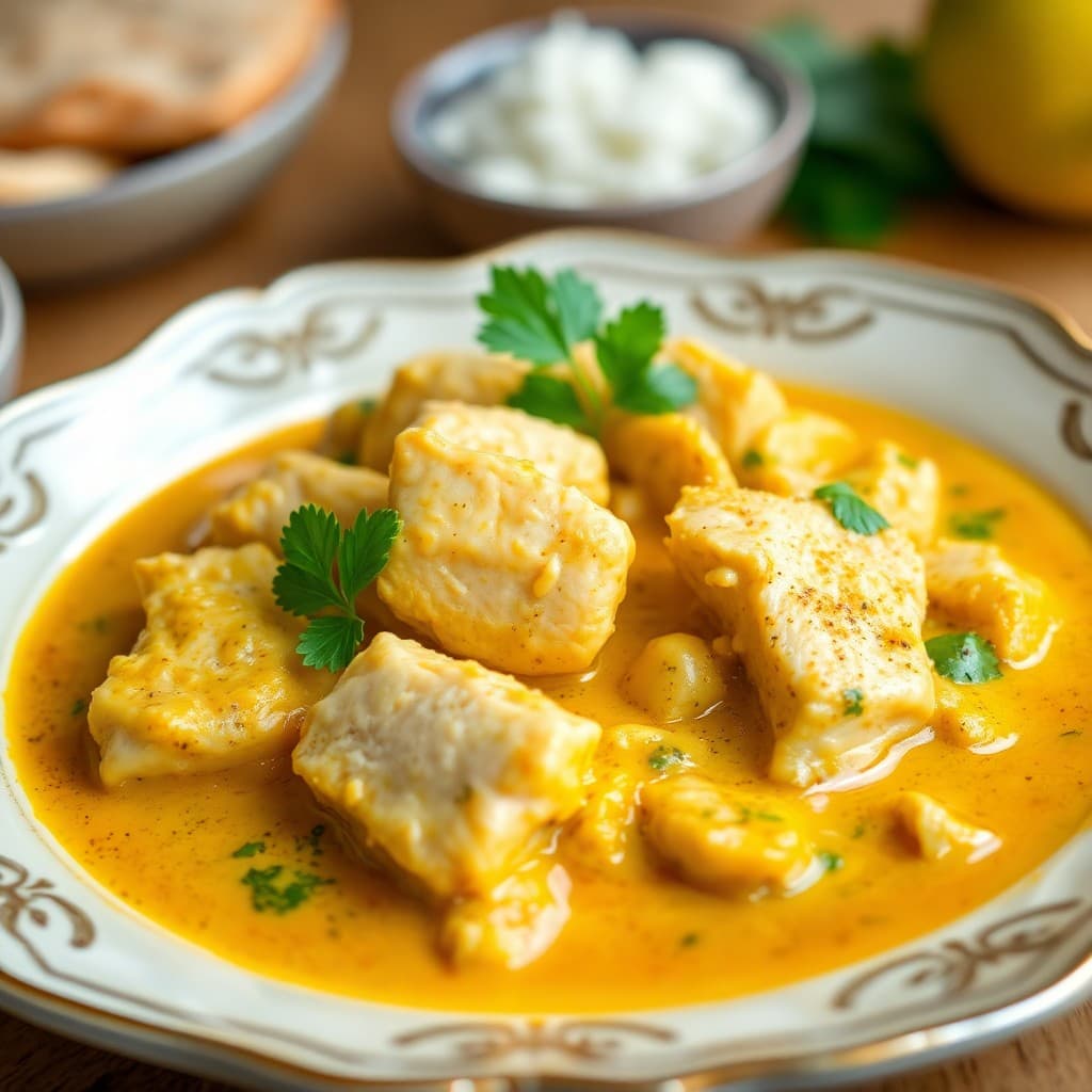 Lemongrass Coconut Chicken Curry