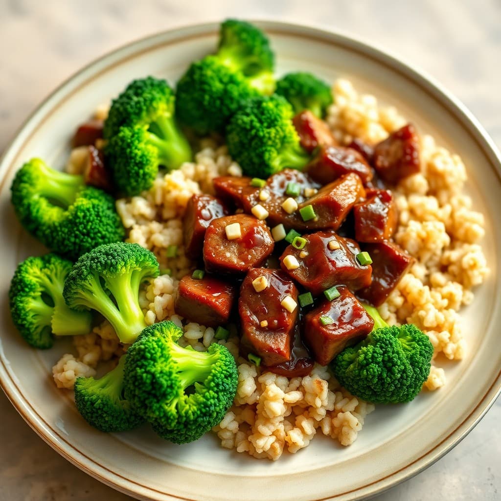 Teriyaki Beef & Broccoli Bowls