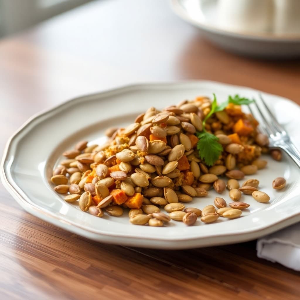 Autumn Protein-Packed Pumpkin Seed Snack