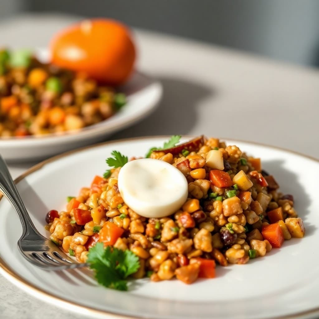 Protein-Packed Autumn Lentil Salad