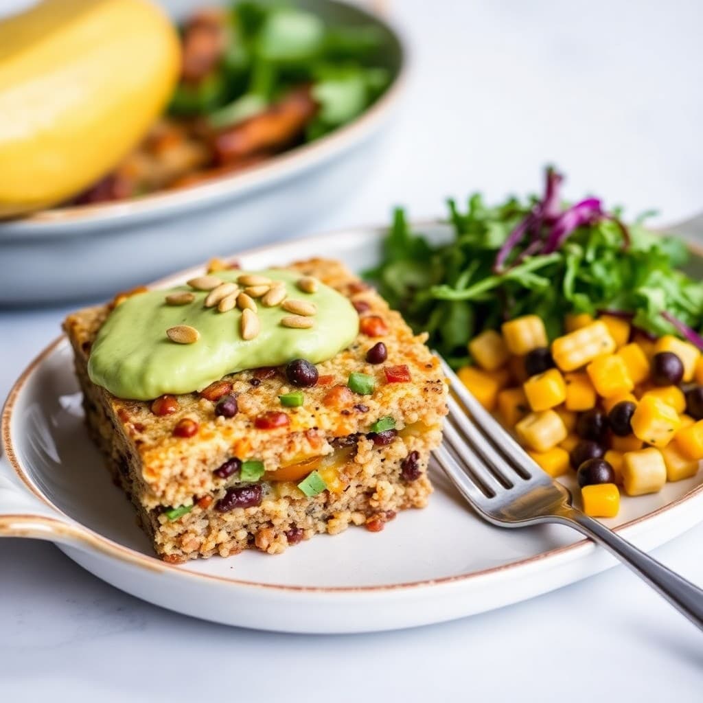 Peruvian-Inspired Quinoa Bowl with Avocado-Cilantro Cream