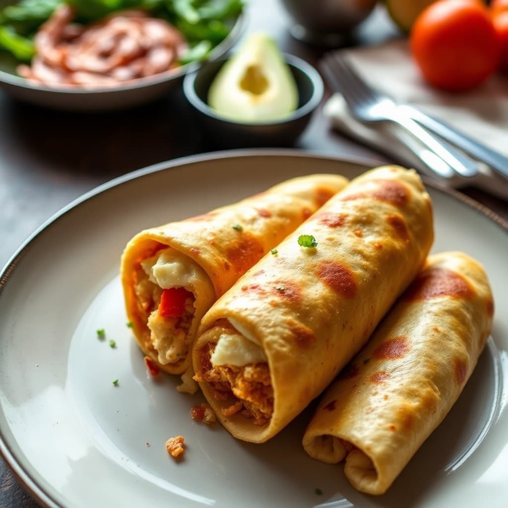 Zesty Baked Chicken Parmesan Wraps