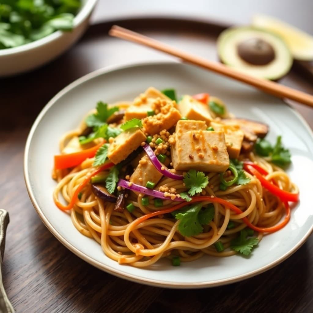 Vibrant Veggie Soba Noodle Bowls