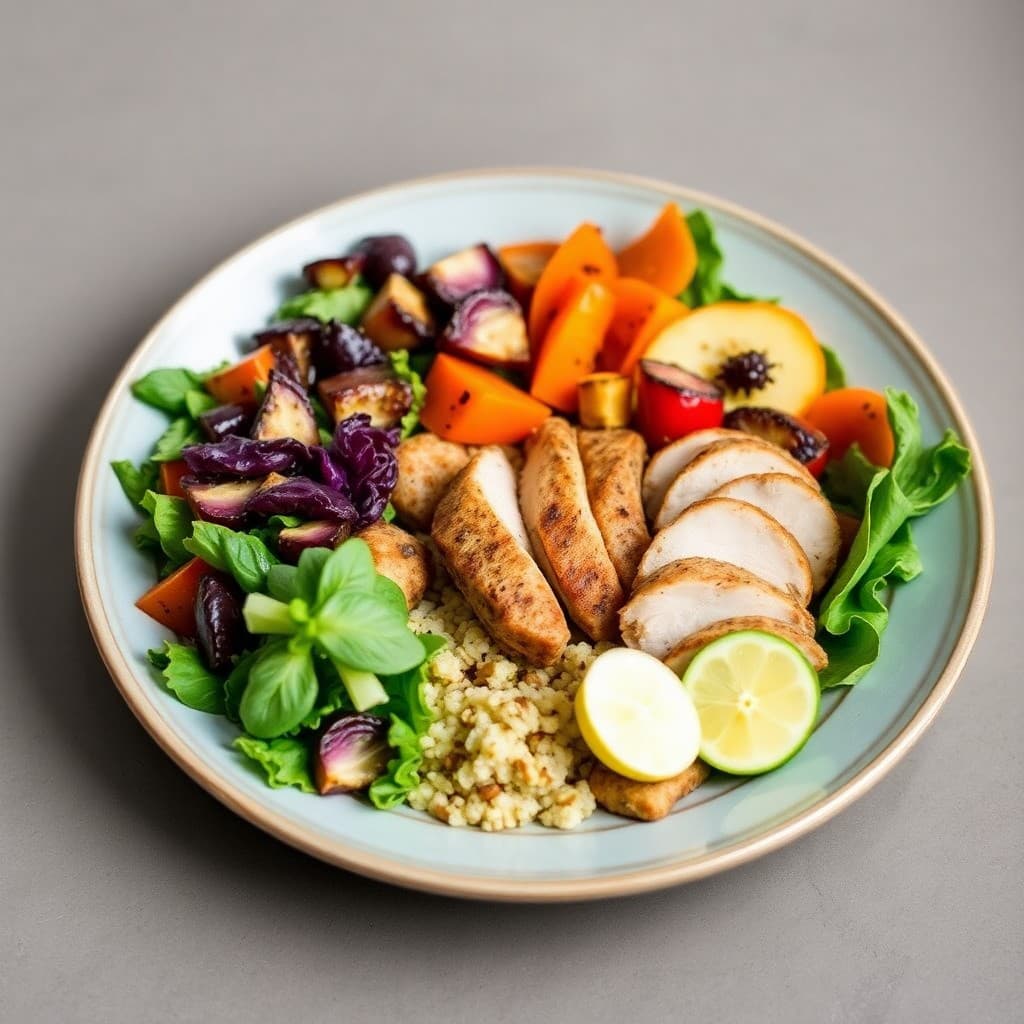 Protein-Packed Autumn Buddha Bowl (Breaking Fast)