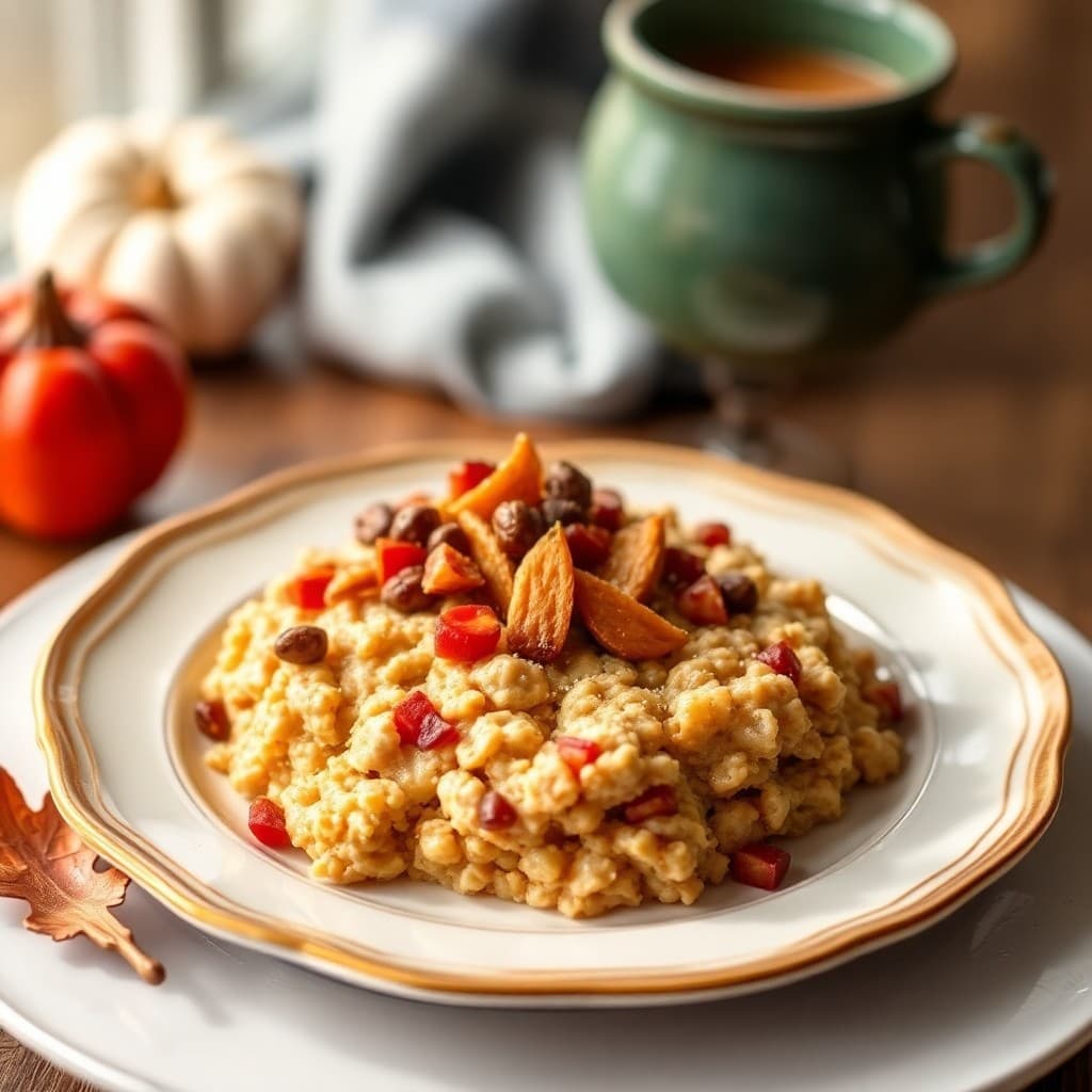 Autumn Protein-Packed Oatmeal
