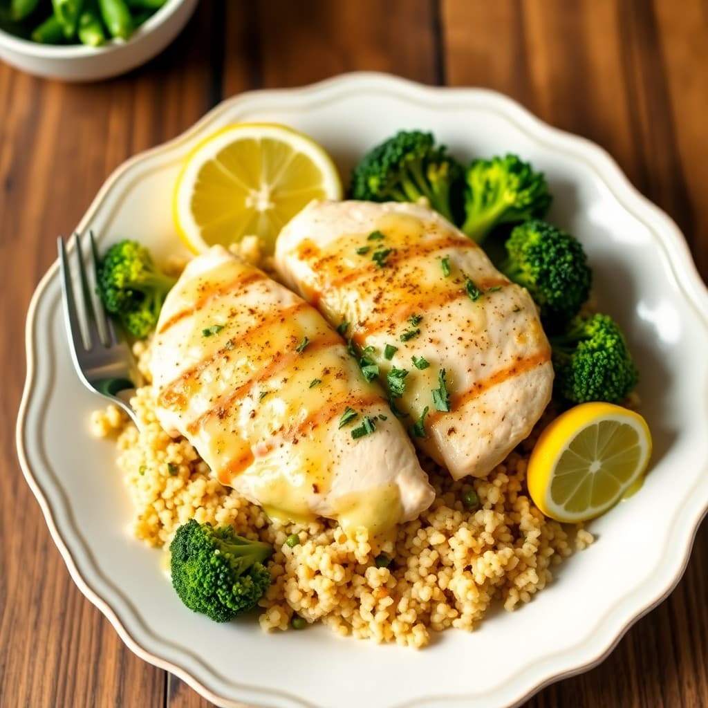 Zesty Lemon Chicken Piccata Bowls