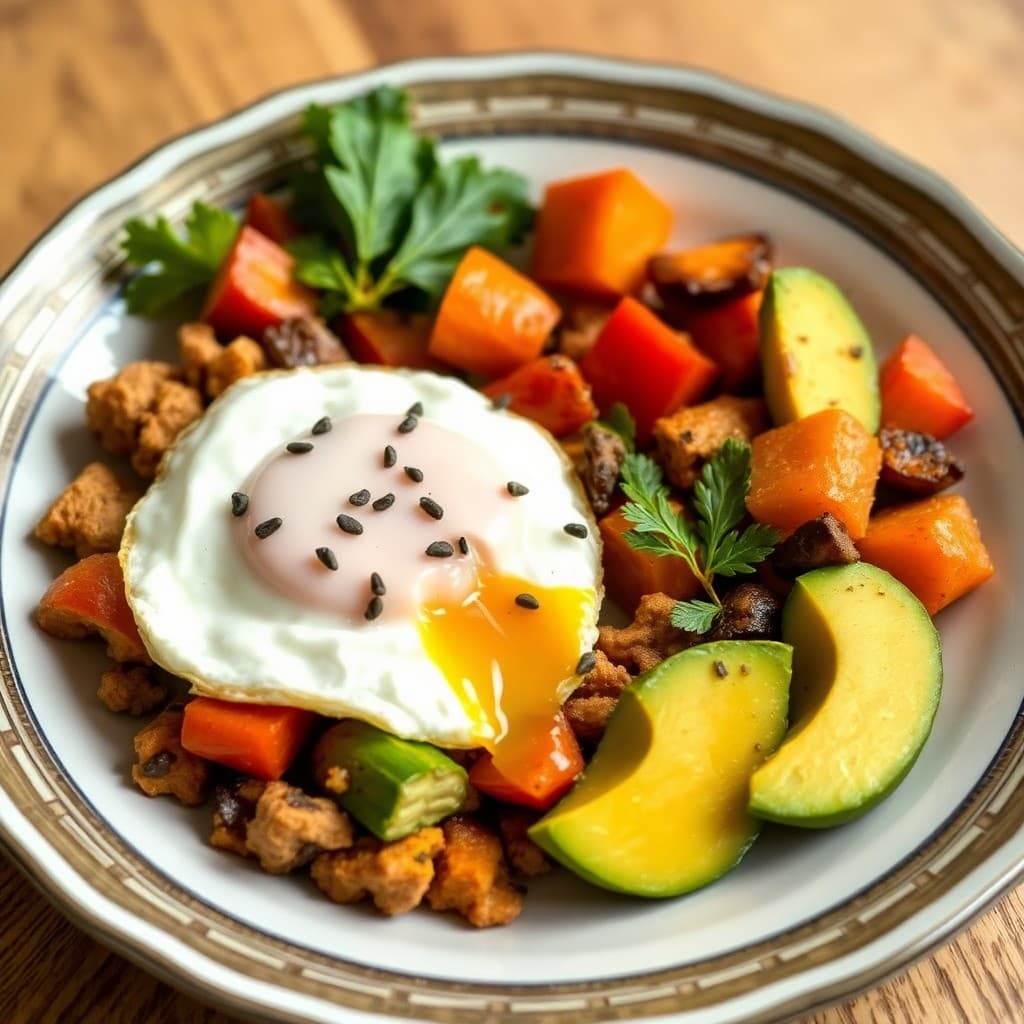 Autumn Harvest Protein-Packed Breakfast Bowl