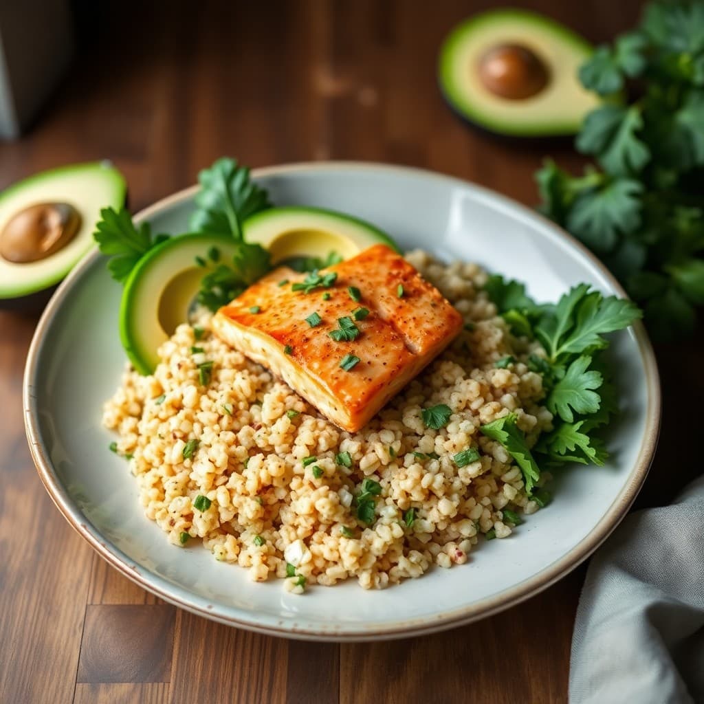 Protein-Packed Salmon and Quinoa Bowl