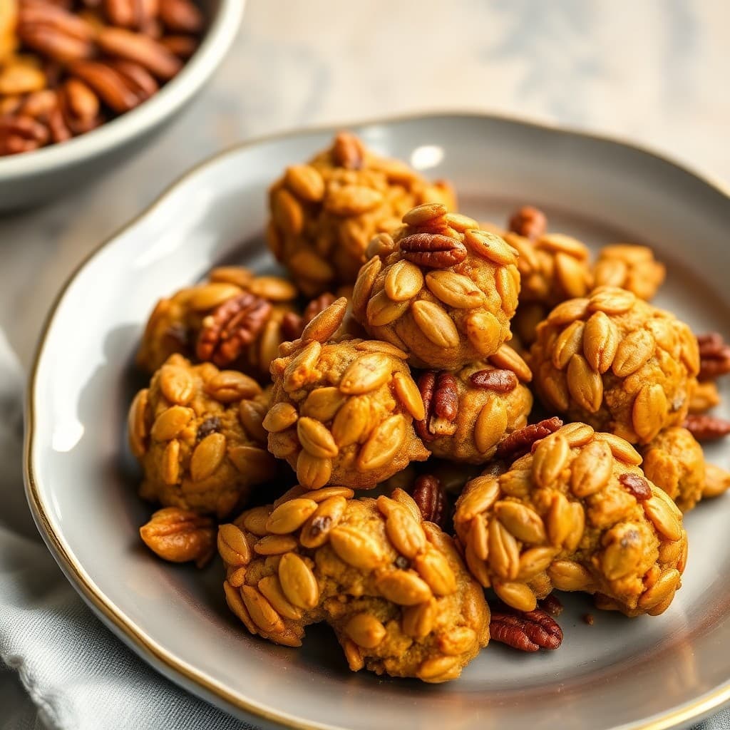 Pumpkin Seed Keto Clusters