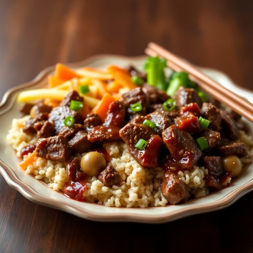 Teriyaki Beef Rice Bowls