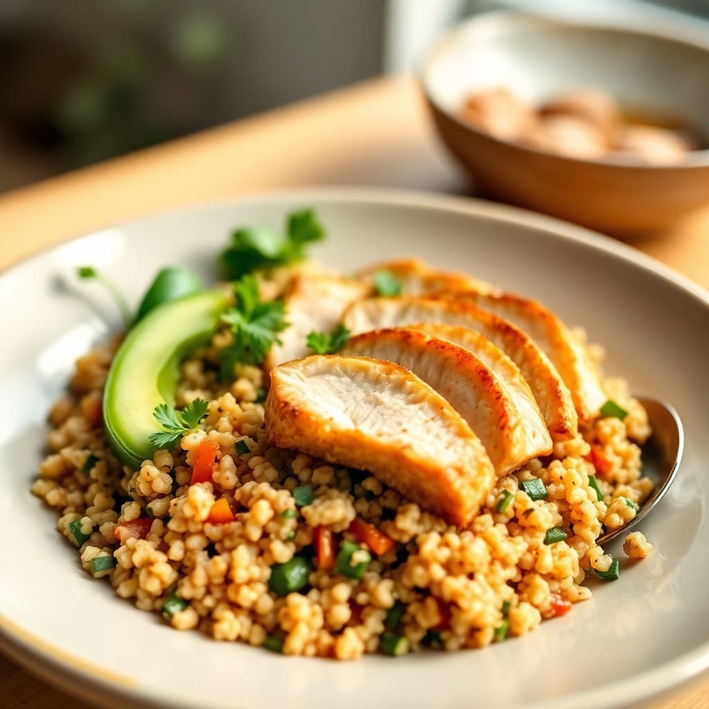 Protein-Packed Quinoa and Chicken Bowl
