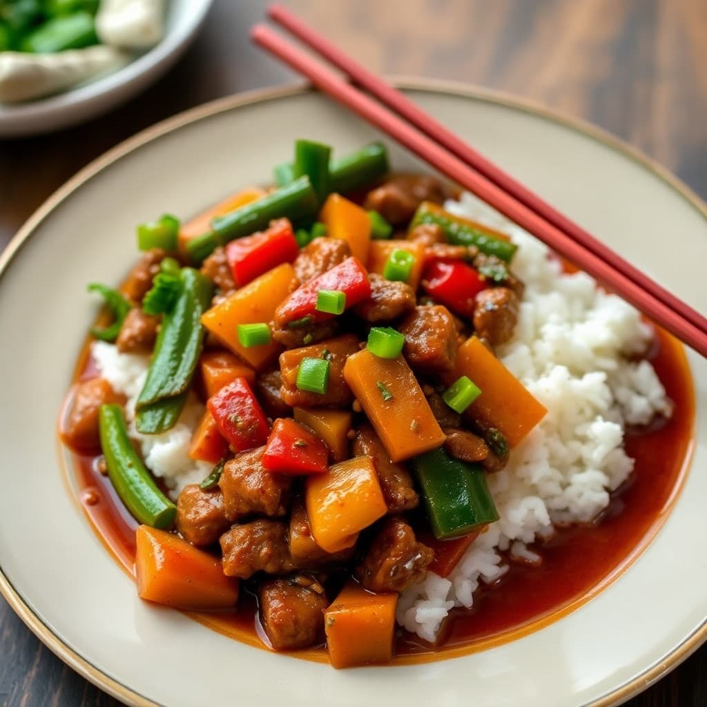 Szechuan Beef Stir-Fry