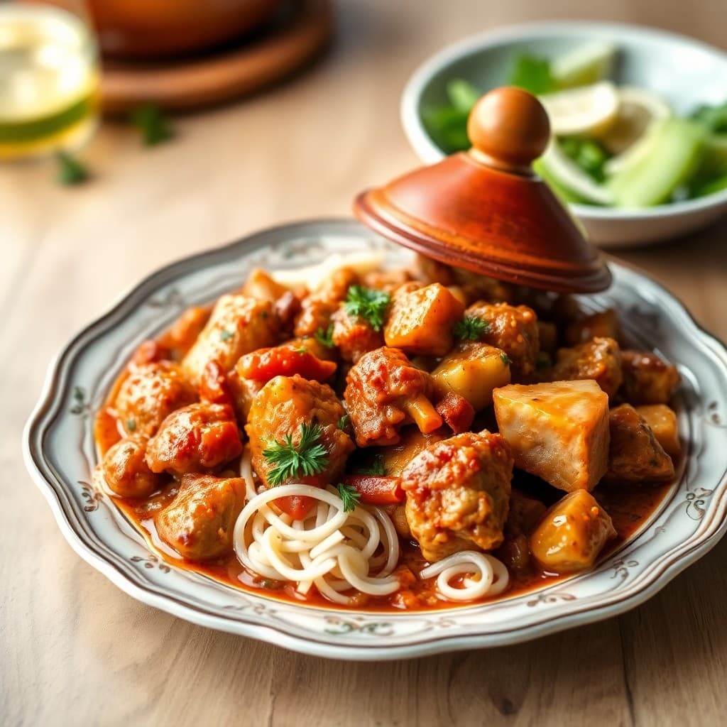 Moroccan-Style Chicken Tagine