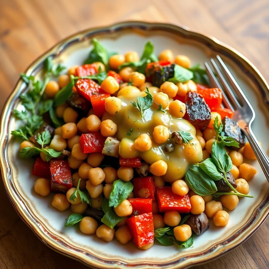 Mediterranean Winter Vegetable Salad
