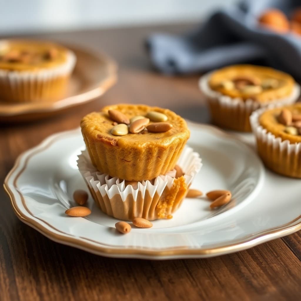 Autumn Pumpkin Seed Butter Cups