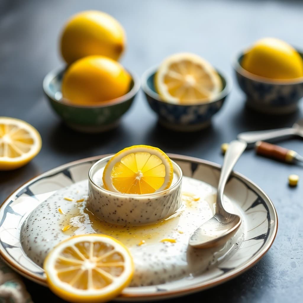 Refreshing Lemon Chia Seed Pudding