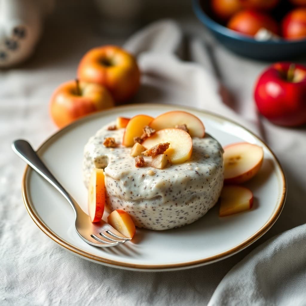 Autumn Apple Chia Pudding