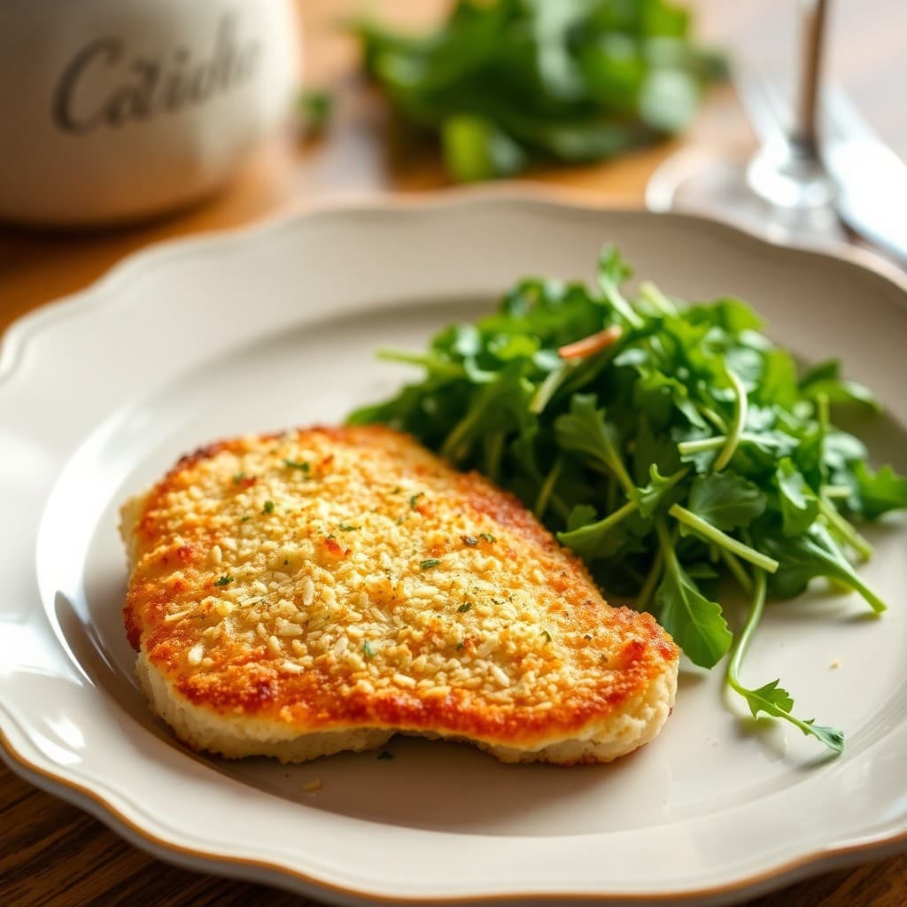 Zesty Parmesan-Crusted Chicken Milanese