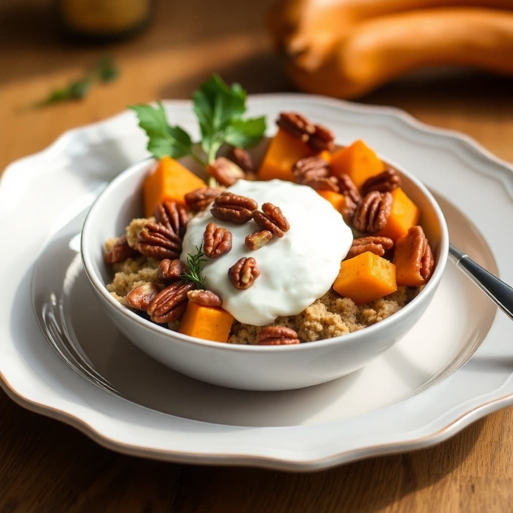 Autumn Harvest Protein Snack Bowl